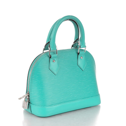 Louis Vuitton Epi Alma BB Turquoise 3 of 6