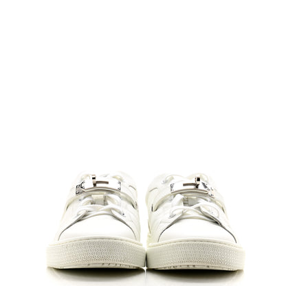 Hermes Calfskin Mens Day Sneakers 40.5 White 2 of 12
