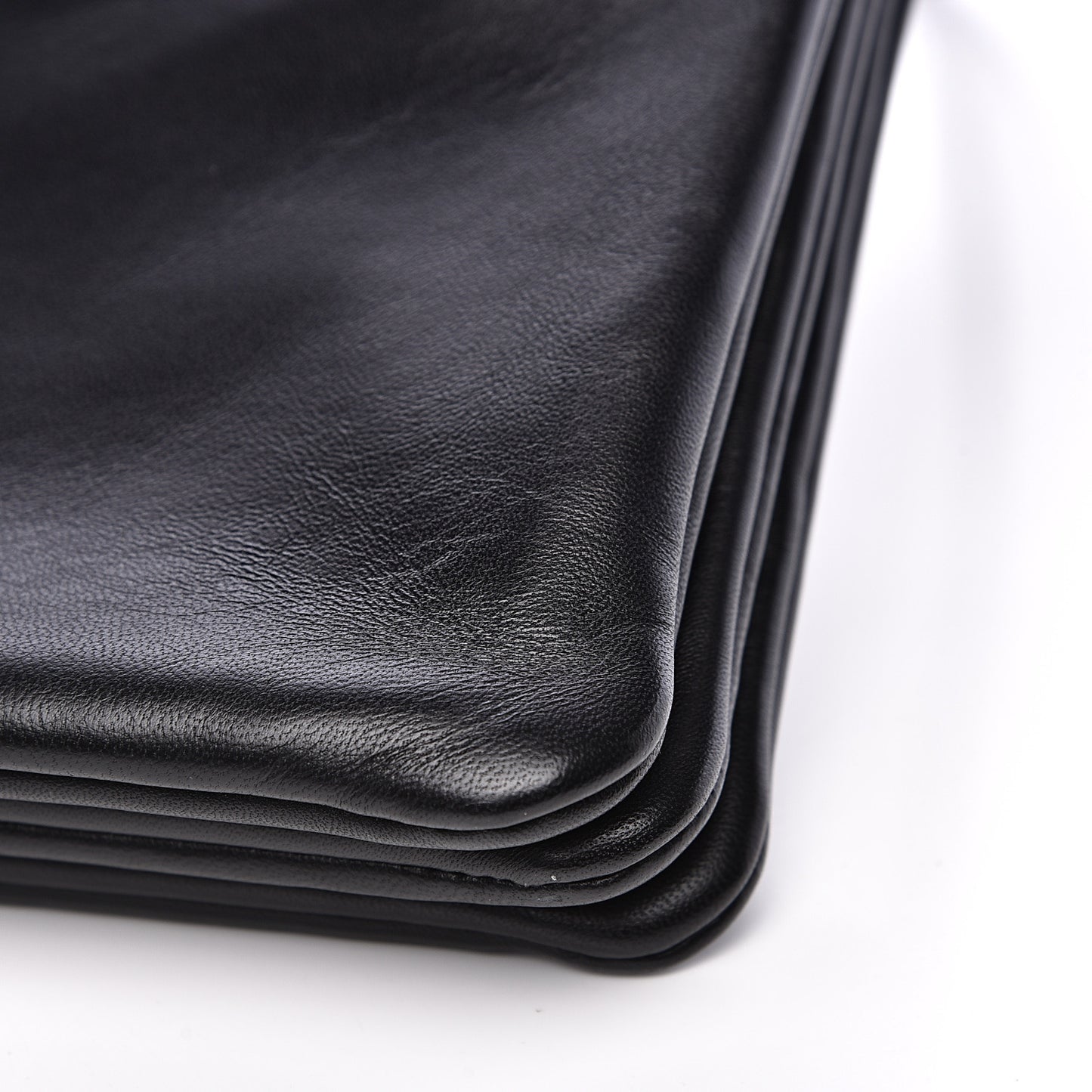 Lambskin Large Trio Crossbody Bag Black