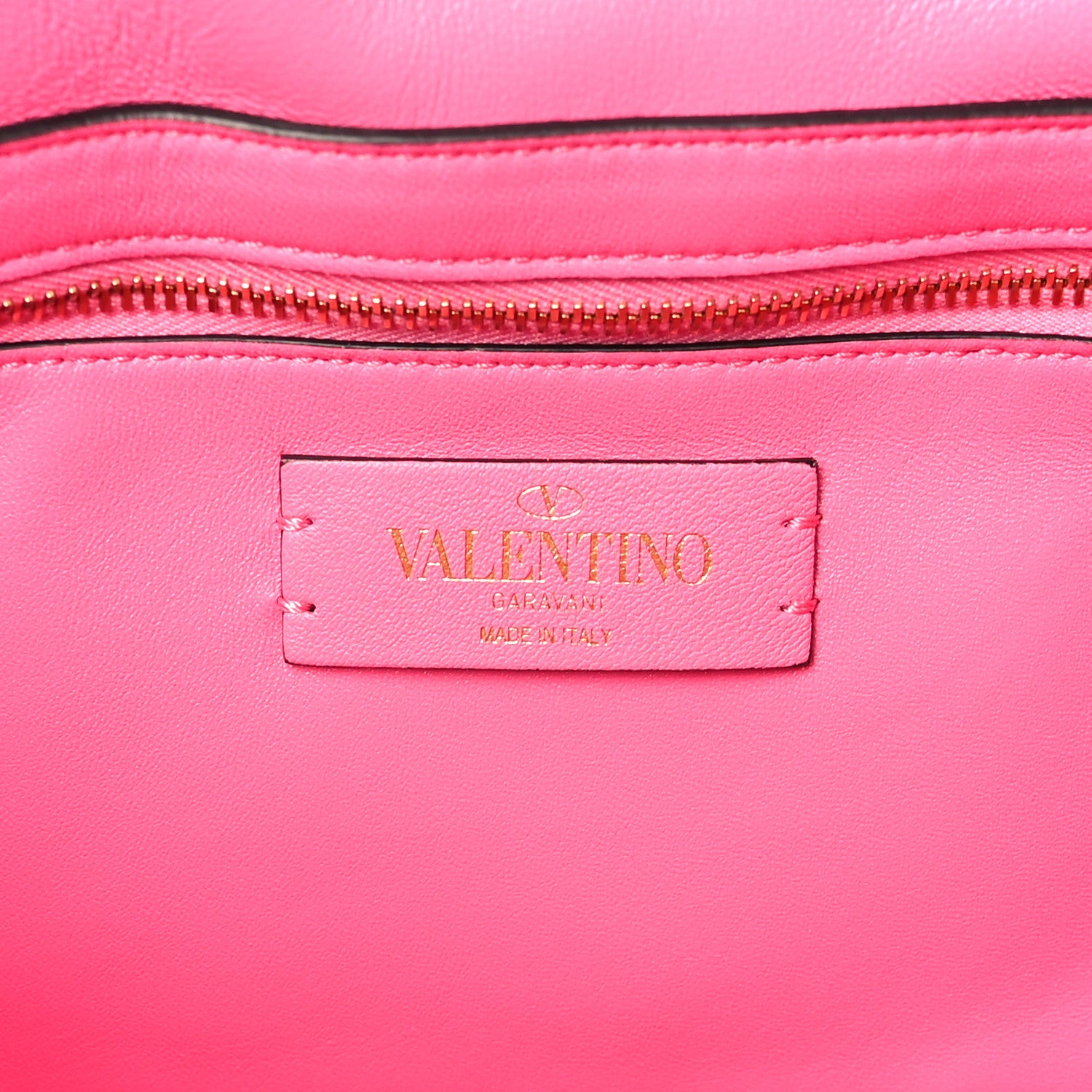 Valentino Garavani Wool Woven Large Roman Stud Shoulder Bag Multicolor Feminine Pink 6 of 8