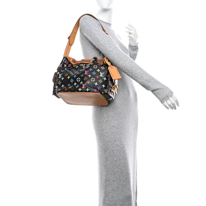 Louis Vuitton Monogram Multicolor Petit Noe Black 2 of 13