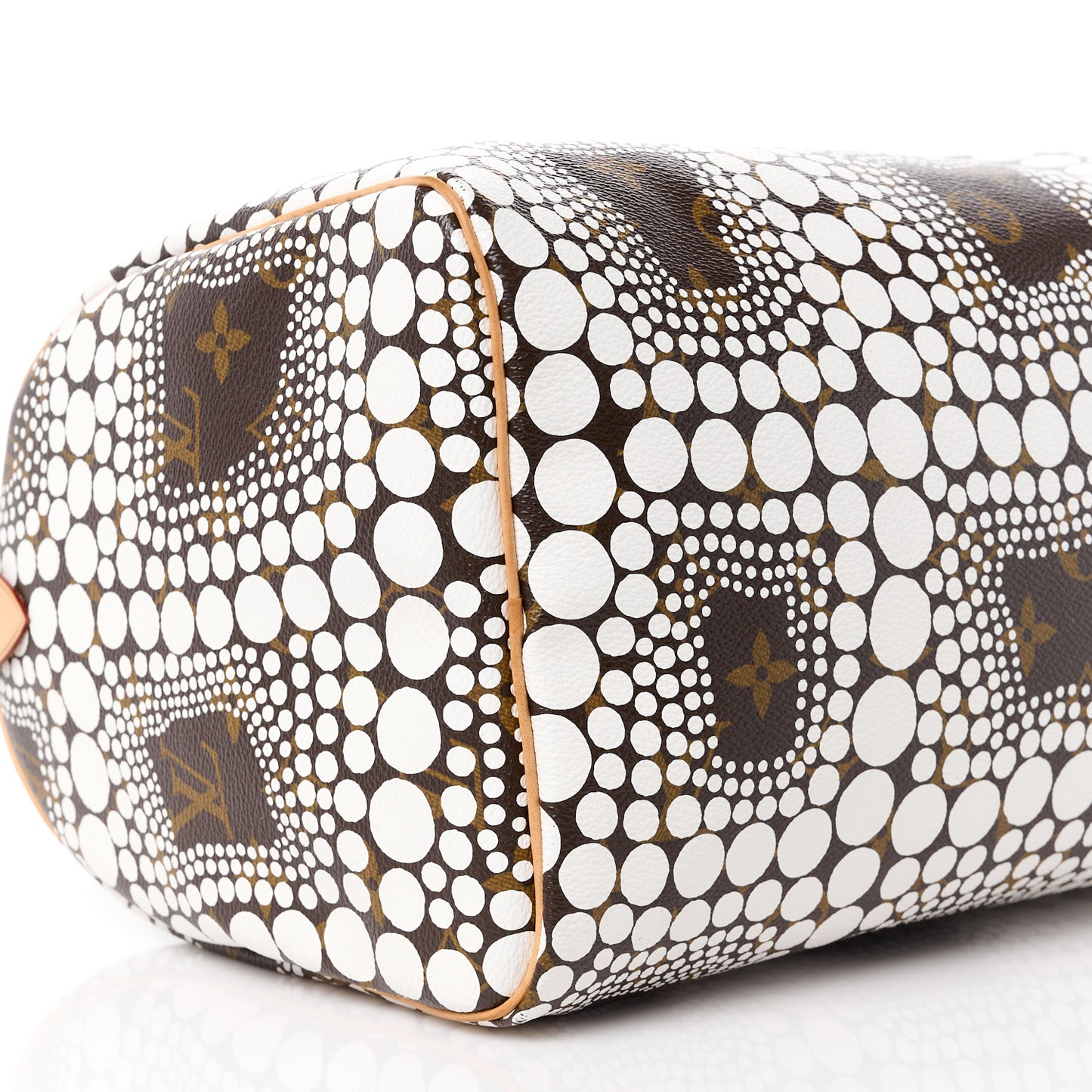 Monogram Kusama Town Speedy 30 White