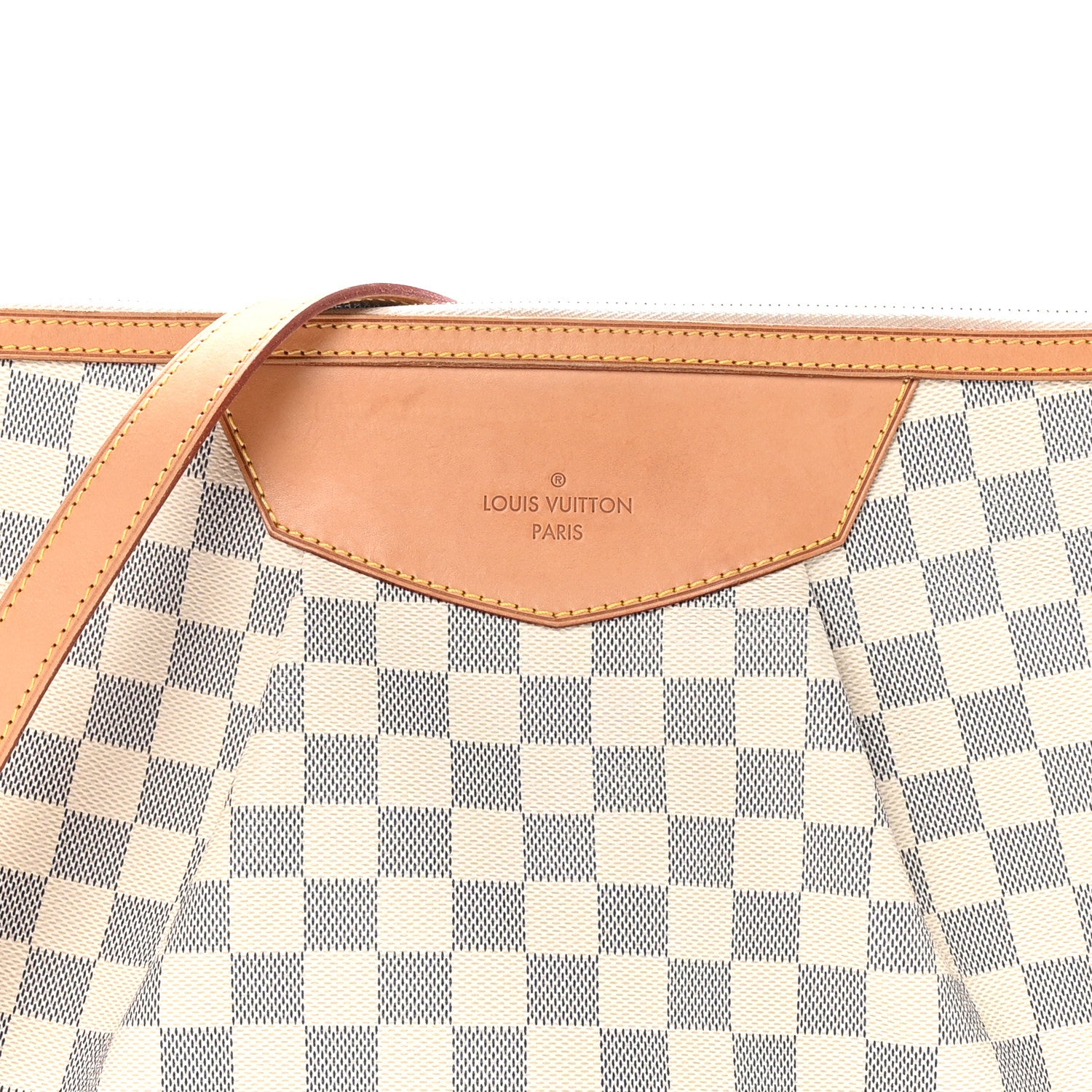 Louis Vuitton Damier Azur Siracusa MM 7 of 9