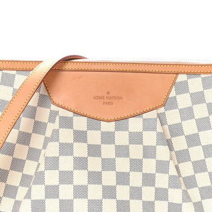Louis Vuitton Damier Azur Siracusa MM 7 of 9