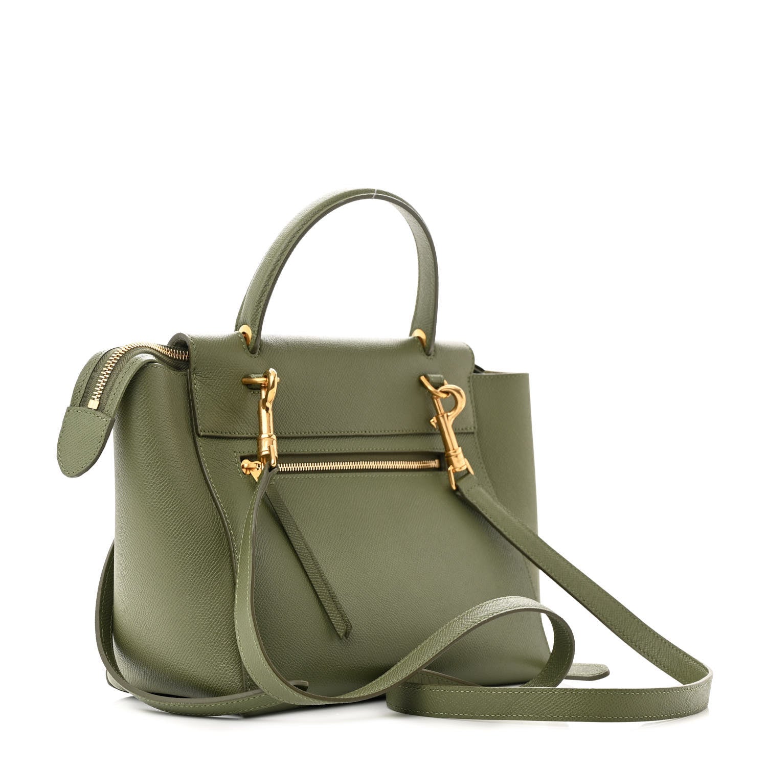 Celine Grained Calfskin Micro Belt Bag Light Khaki 3 of 15