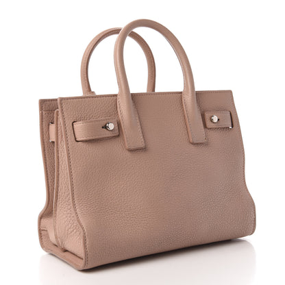 Saint Laurent Grained Calfskin Nano Sac De Jour Souple Nude 3 of 9