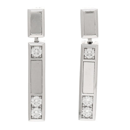 Harry Winston Platinum Diamond Medium Traffic Earrings 1 of 5