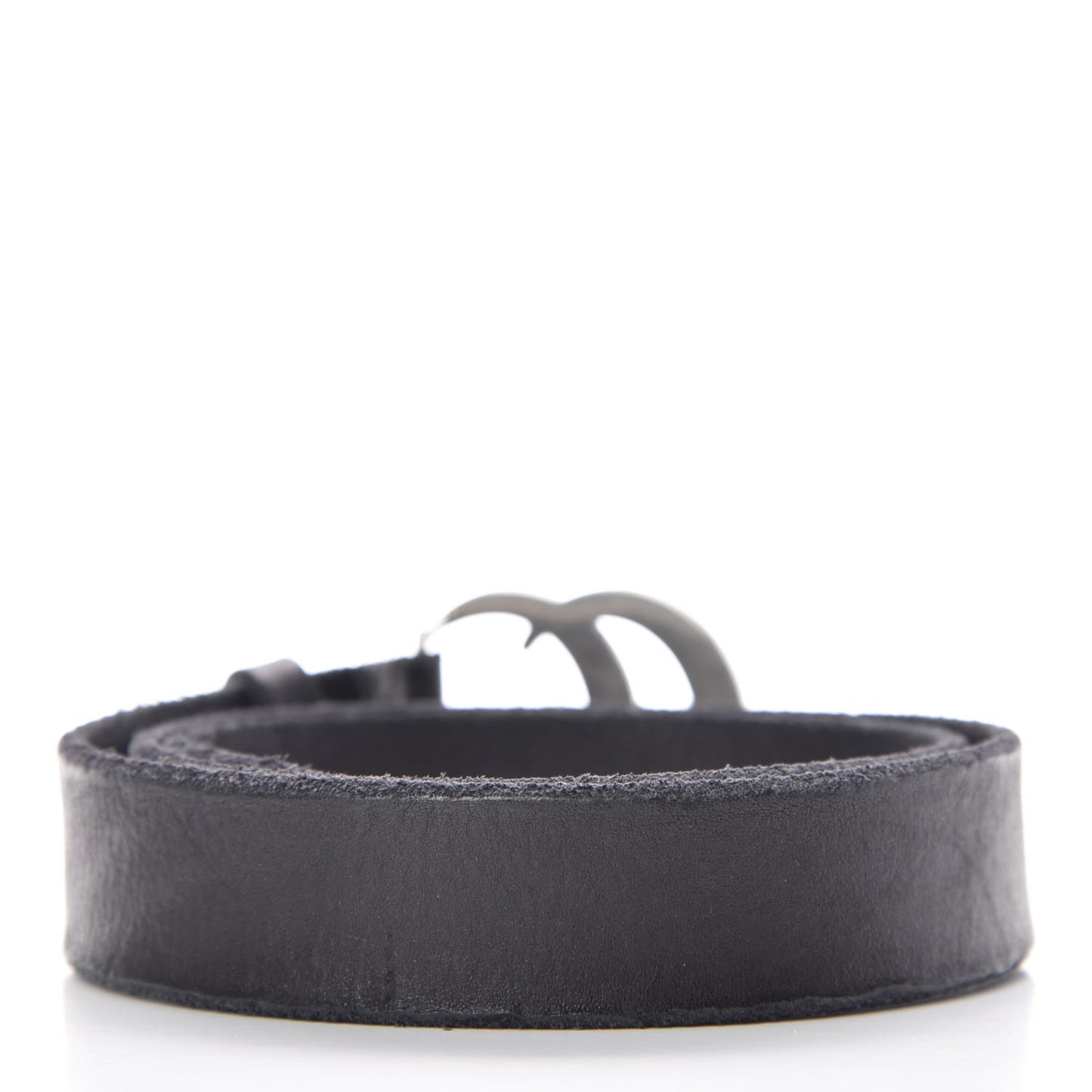 Cuoio Toscano Nickel Double G 30mm Belt 75 30 Black