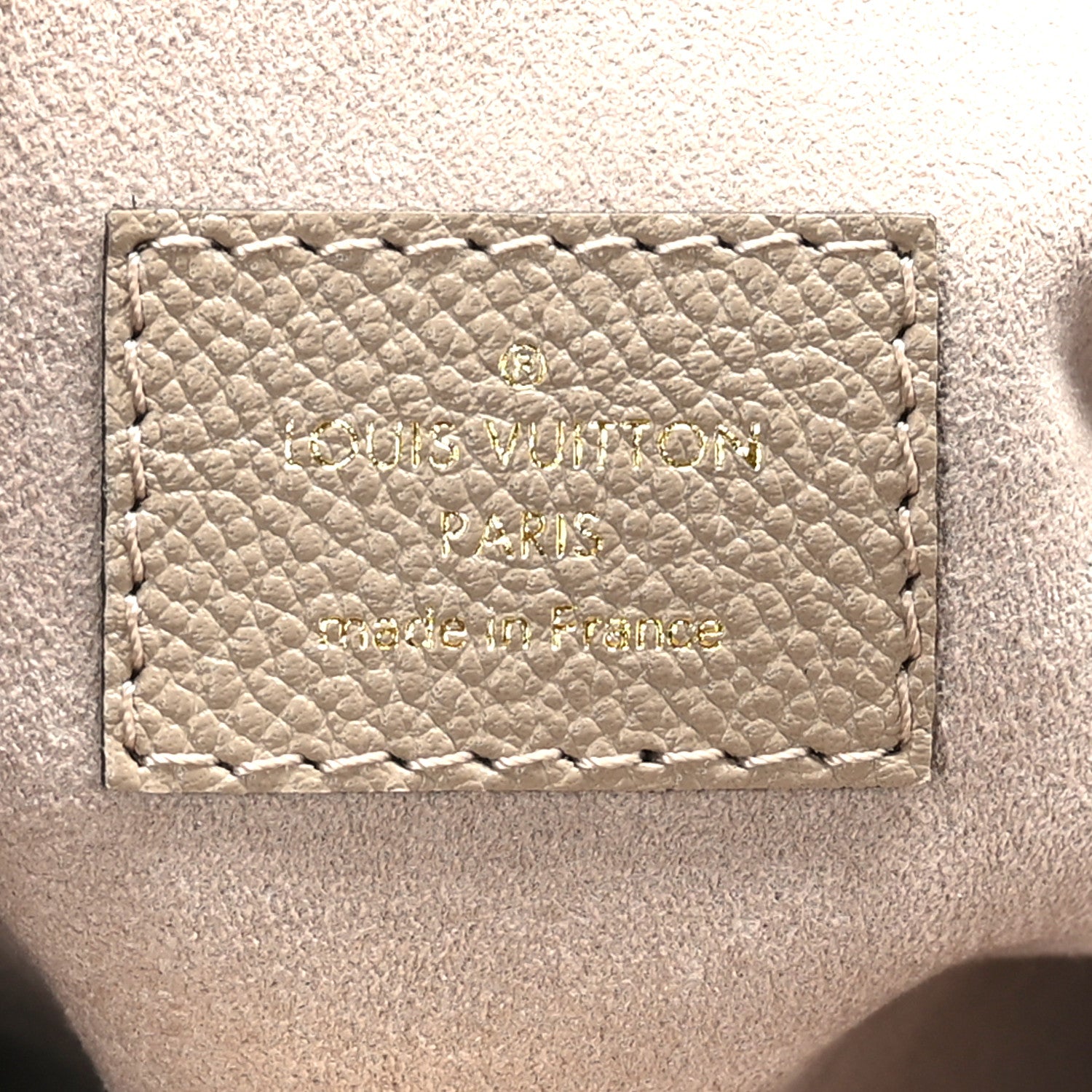 Louis Vuitton Empreinte Monogram Giant Onthego PM Tourterelle Creme 6 of 8