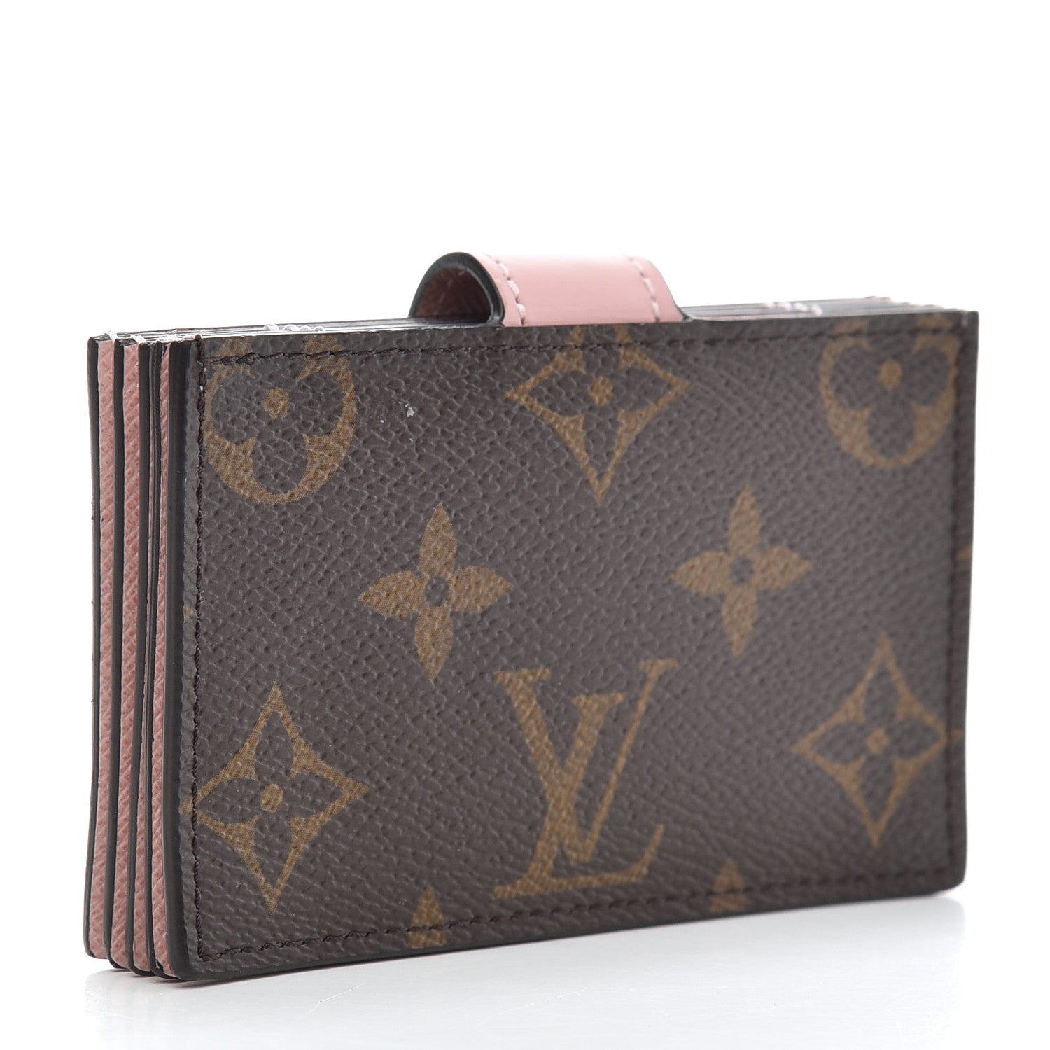 Louis Vuitton Monogram Gusset Card Holder Rose Ballerine 3 of 8