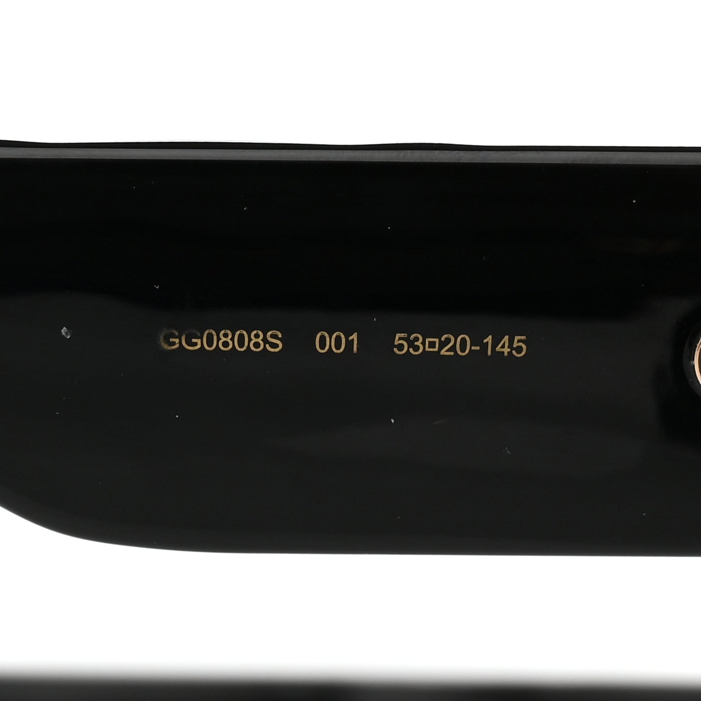 Acetate GG Butterfly Sunglasses GG0808S Black