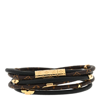 Louis Vuitton Monogram Daily Confidential Triple Bracelet 1 of 5