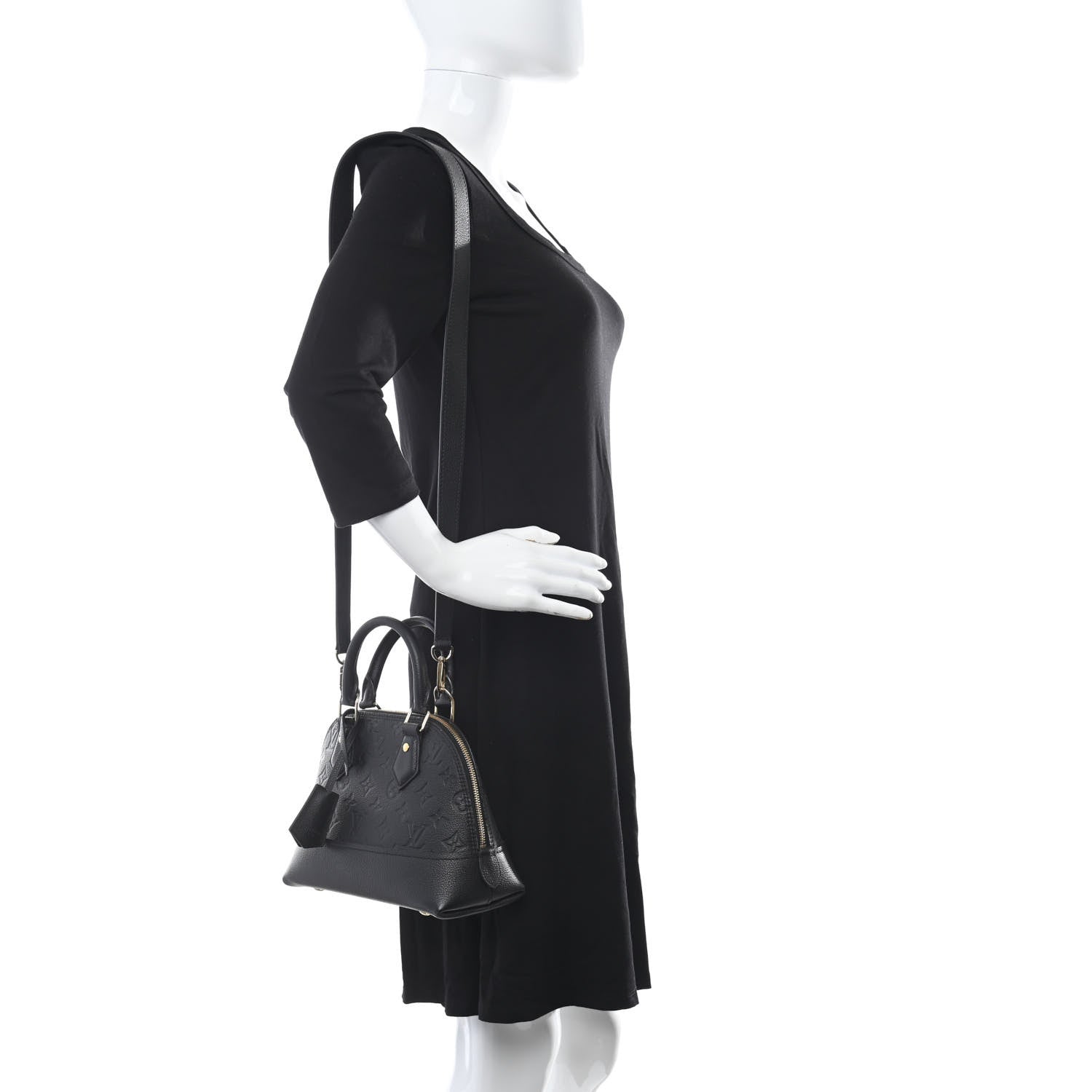 Louis Vuitton Empreinte Neo Alma BB Black 2 of 8