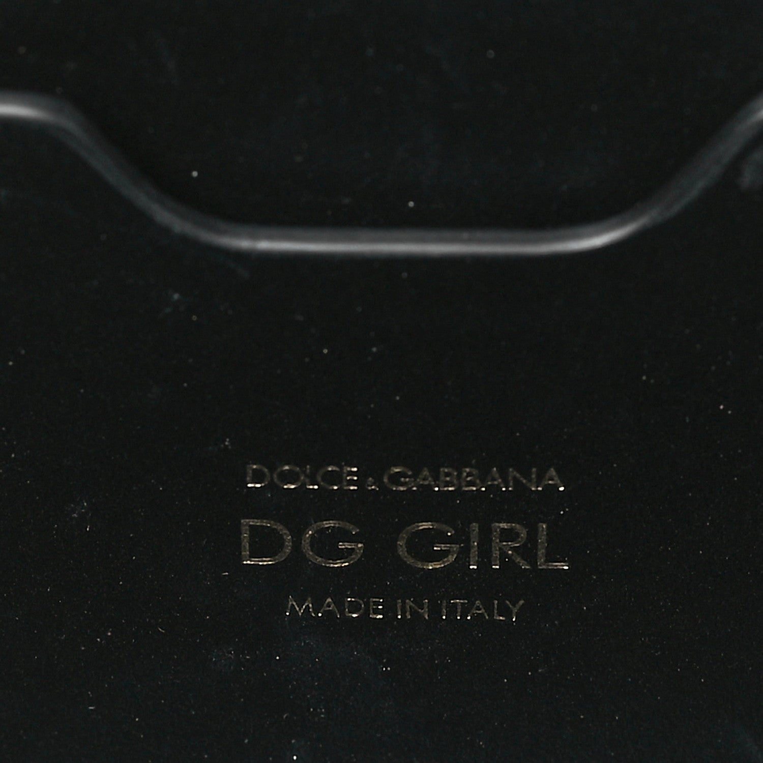 Dolce & Gabbana Nappa Mini DG Girls Shoulder Bag Black 6 of 8
