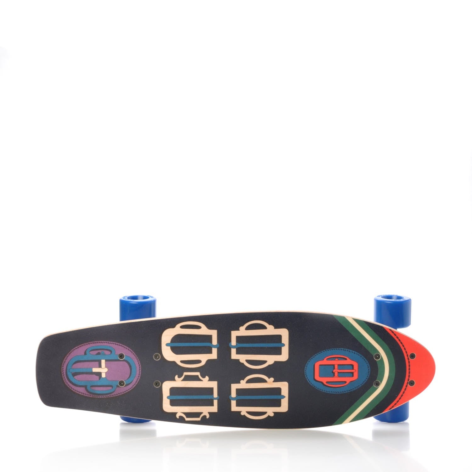 Hermes Maple Wood Boucleries Modernes Short Board Skateboard 5 of 19