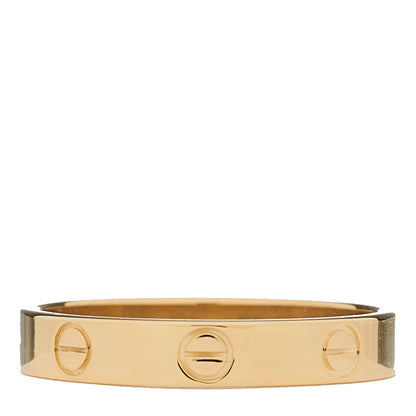Cartier 18K Yellow Gold 3.5mm LOVE Wedding Band Ring 58 8.25 1 of 5