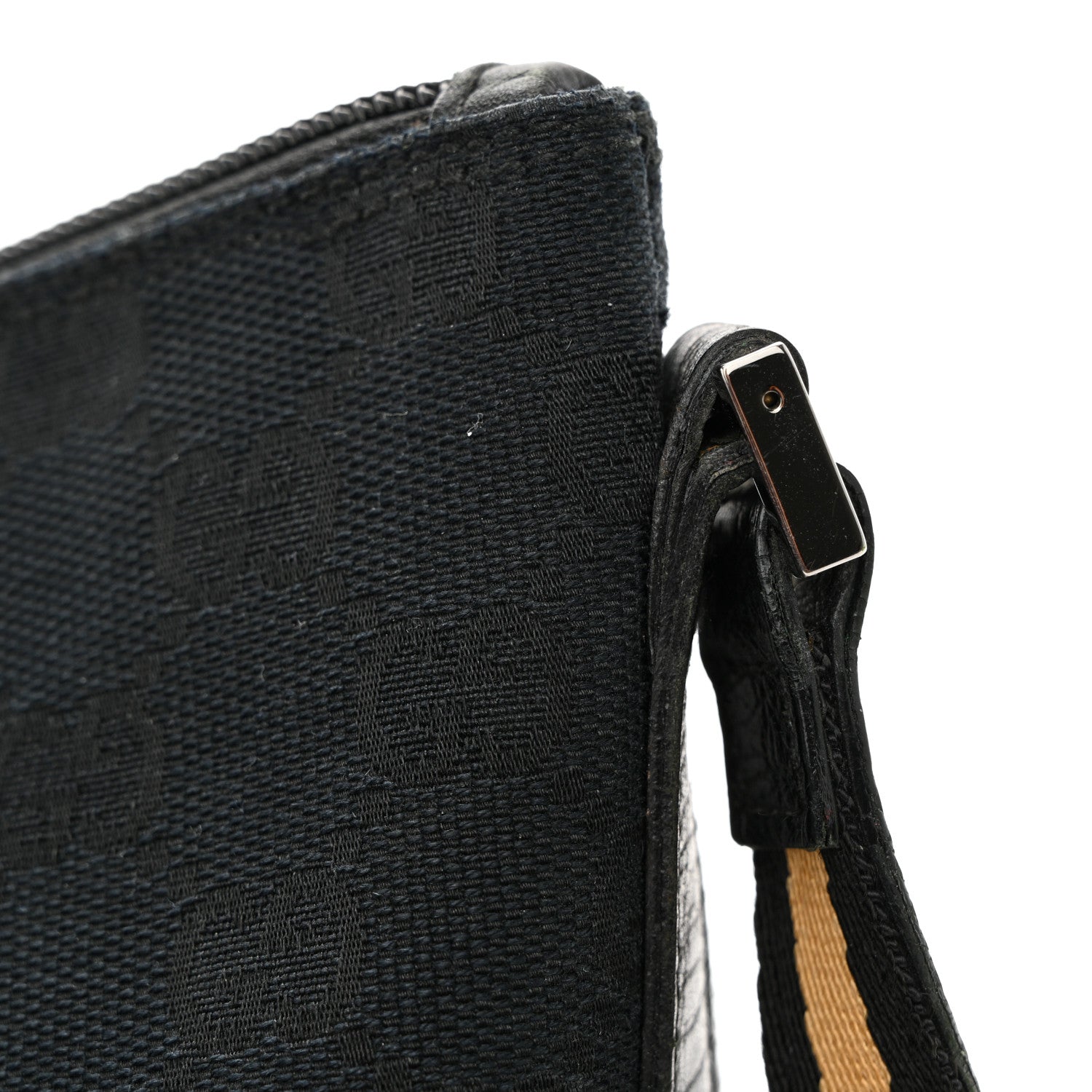 Gucci Monogram Boat Pochette Black 14 of 15