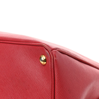 Prada Saffiano Lux Large Tote Fuoco 19 of 20