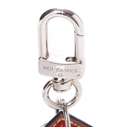 Louis Vuitton Monogram Illustrated LV League Initiales Bag Charm Key Ring 3 of 4