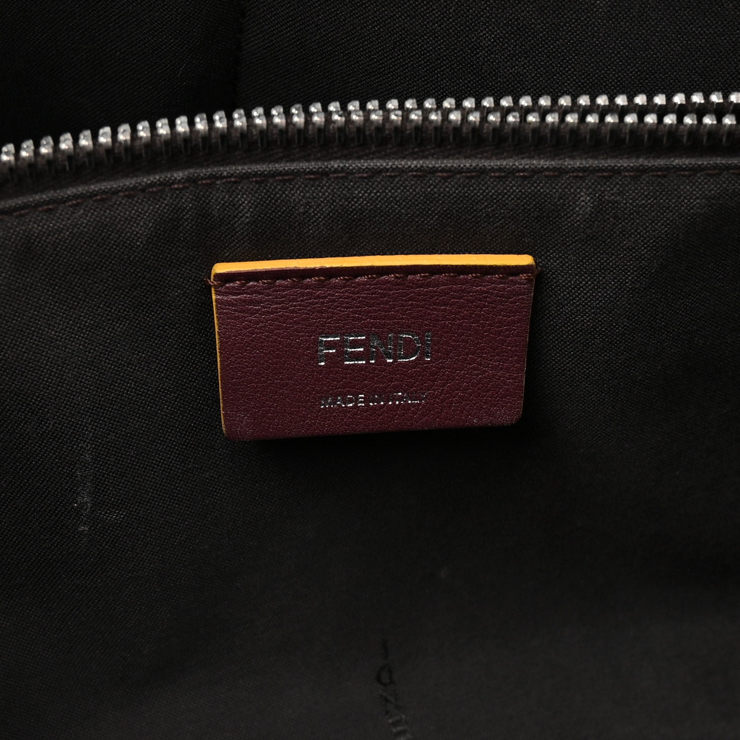 Fendi Vitello Dolce Large By The Way Boston Bag Bordeaux Multicolor 14 of 16