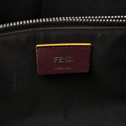 Fendi Vitello Dolce Large By The Way Boston Bag Bordeaux Multicolor 14 of 16