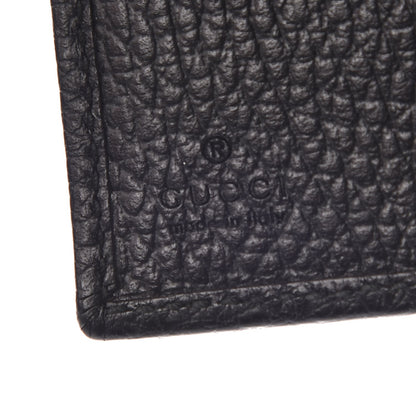 Gucci Dollar Calfskin Double G French Flap Wallet Black 6 of 8