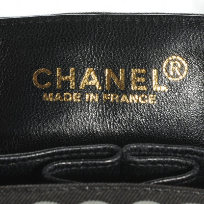 Chanel Canvas Chocolate Bar Quilted Coco East West Flap Black 7 of 7