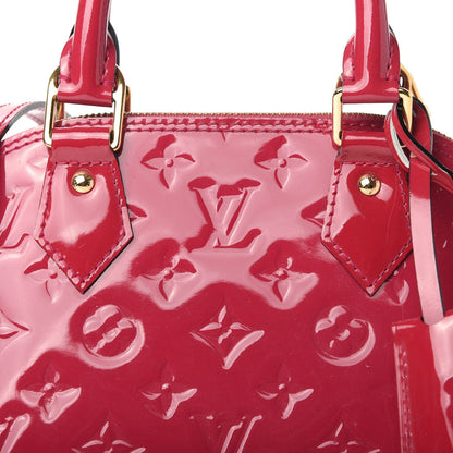 Louis Vuitton Vernis Alma BB Rose Indien 9 of 9
