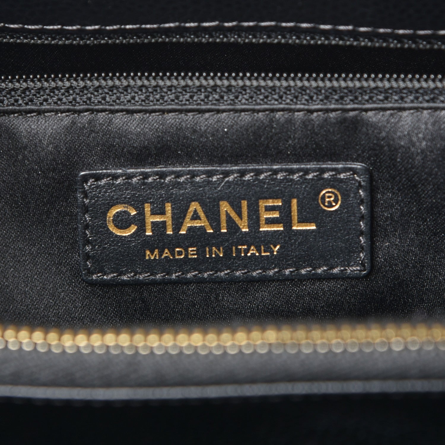 Chanel Caviar Quilted Grand Shopping Tote GST Black 6 of 7