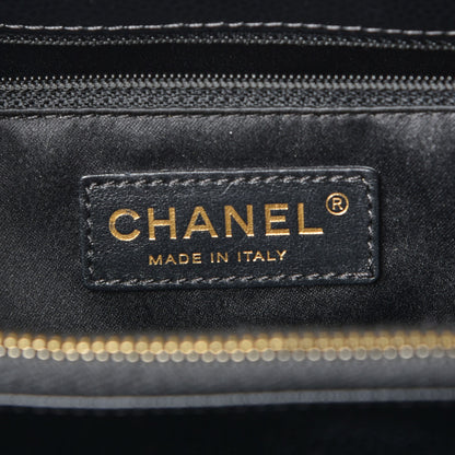 Chanel Caviar Quilted Grand Shopping Tote GST Black 6 of 7