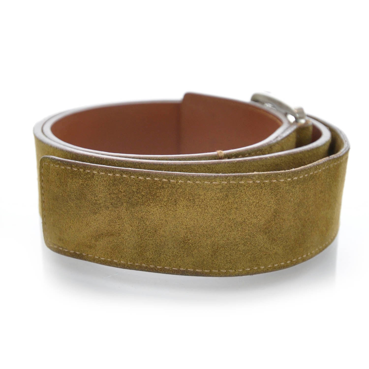FASHIONPHILE SALVATOREFERRAGAMOSuedeBelt34 6 of 6