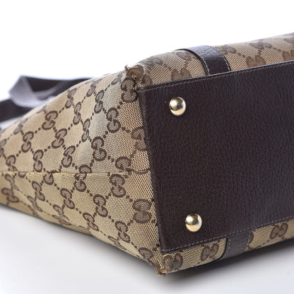 Gucci Monogram Medium Abbey Tote Brown 9 of 16