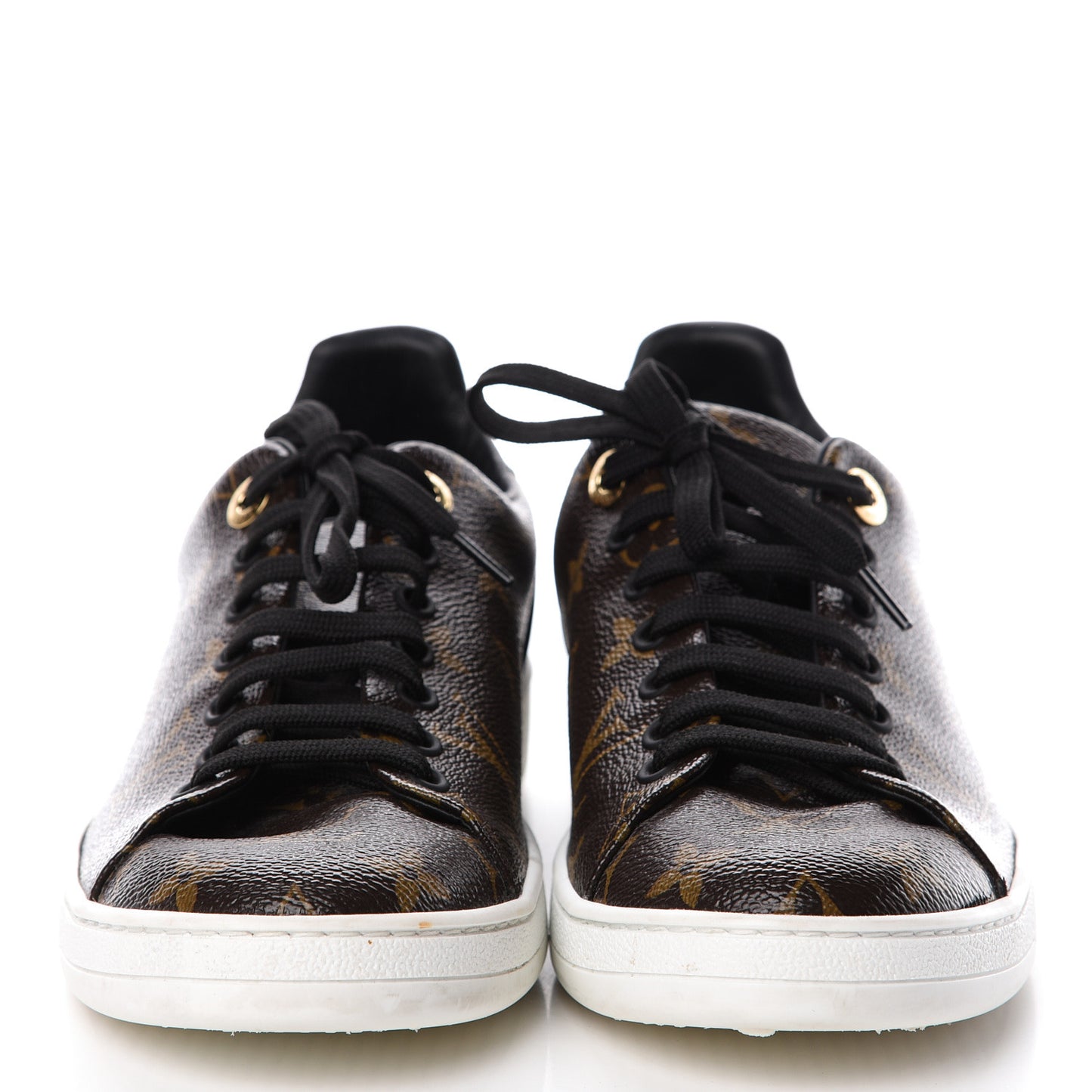 Patent Monogram Frontrow Sneakers 39