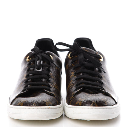 Louis Vuitton Patent Monogram Frontrow Sneakers 39 2 of 16