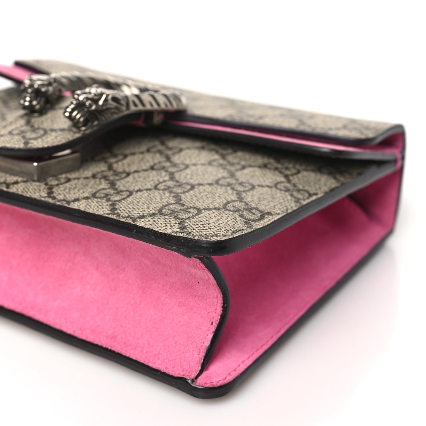 GG Supreme Monogram Mini Dionysus Shoulder Bag Pink
