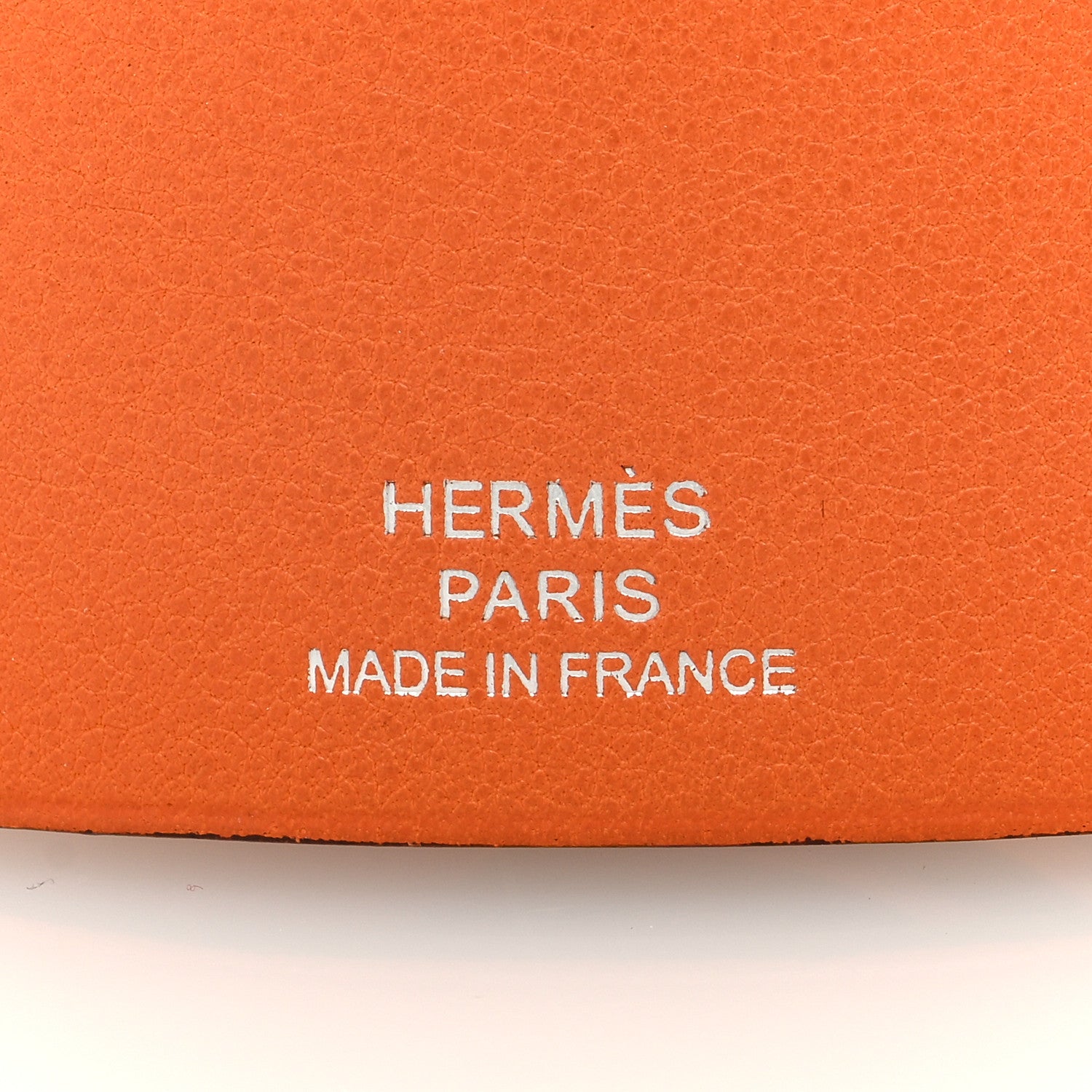 Hermes Swift Clochette Long Necklace Orange 3 of 3