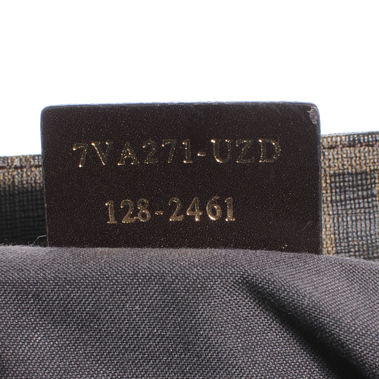 Fendi Zucca Spalmati Large Tote Tobacco 7 of 7