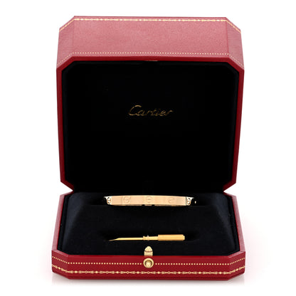 Cartier 18K Yellow Gold LOVE Bracelet 17 7 of 7