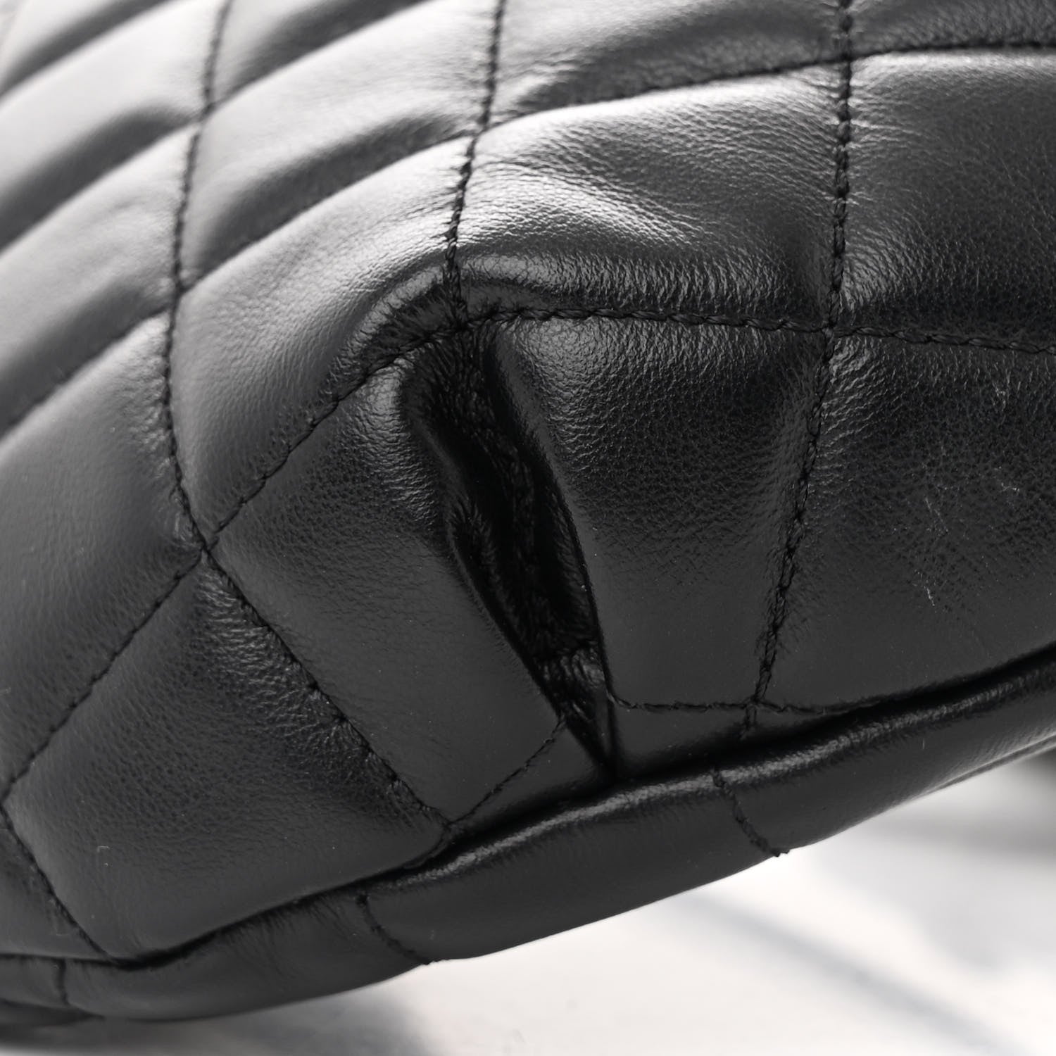 Chanel Calfskin Quilted Waist Belt Bag Black 11 of 11