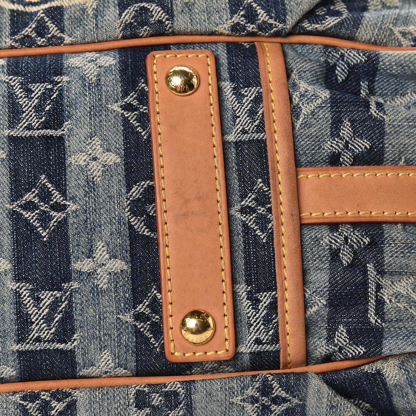 Denim Raye Porte Epaule MM