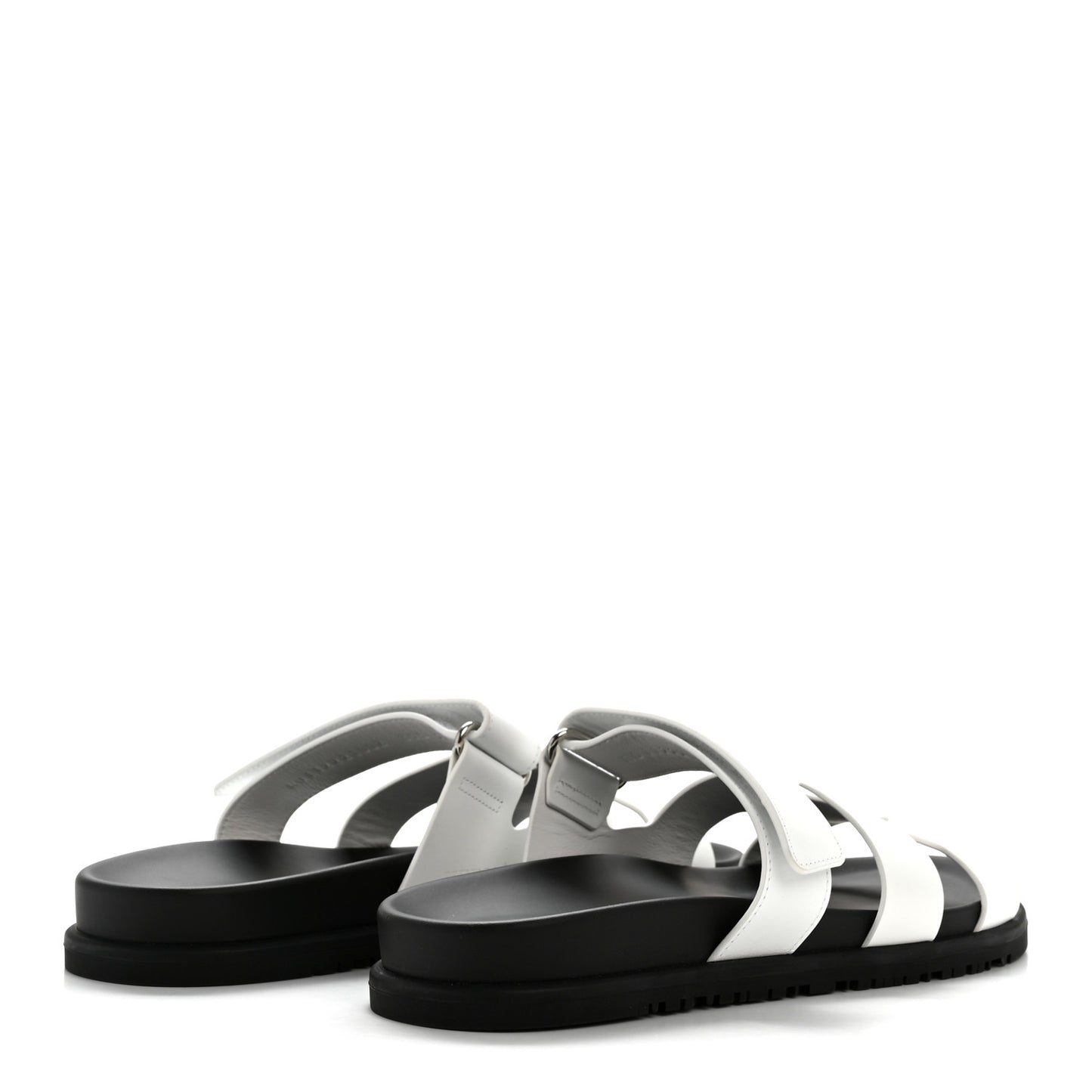 Calfskin Womens Chypre Sandals 39.5 White