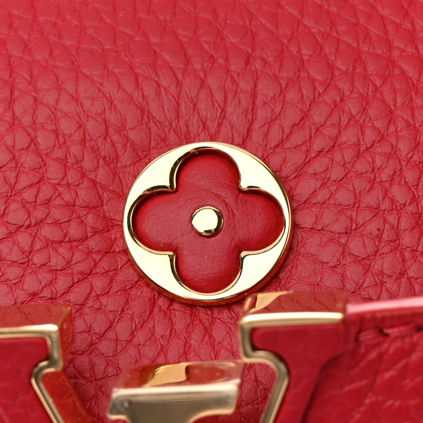 Taurillon Capucines BB Scarlet Red