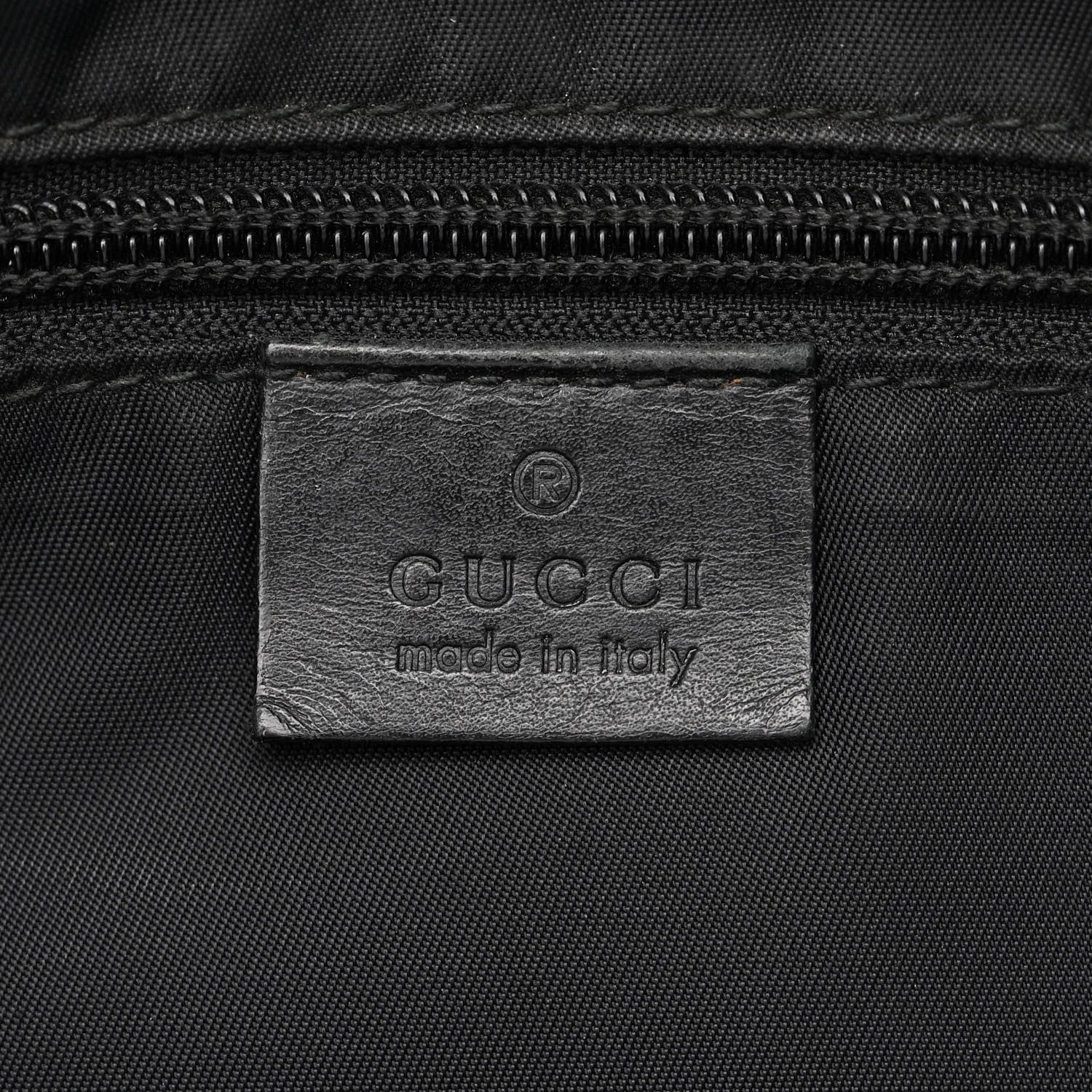Gucci GG Supreme Monogram Crossbody Messenger Bag Black Grey 6 of 15