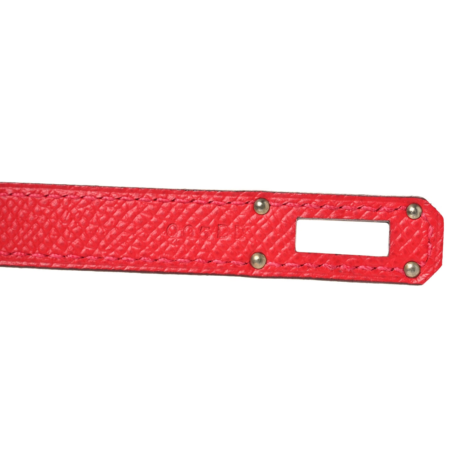 Hermes Epsom Kelly Longue Wallet Rouge Casaque 8 of 9