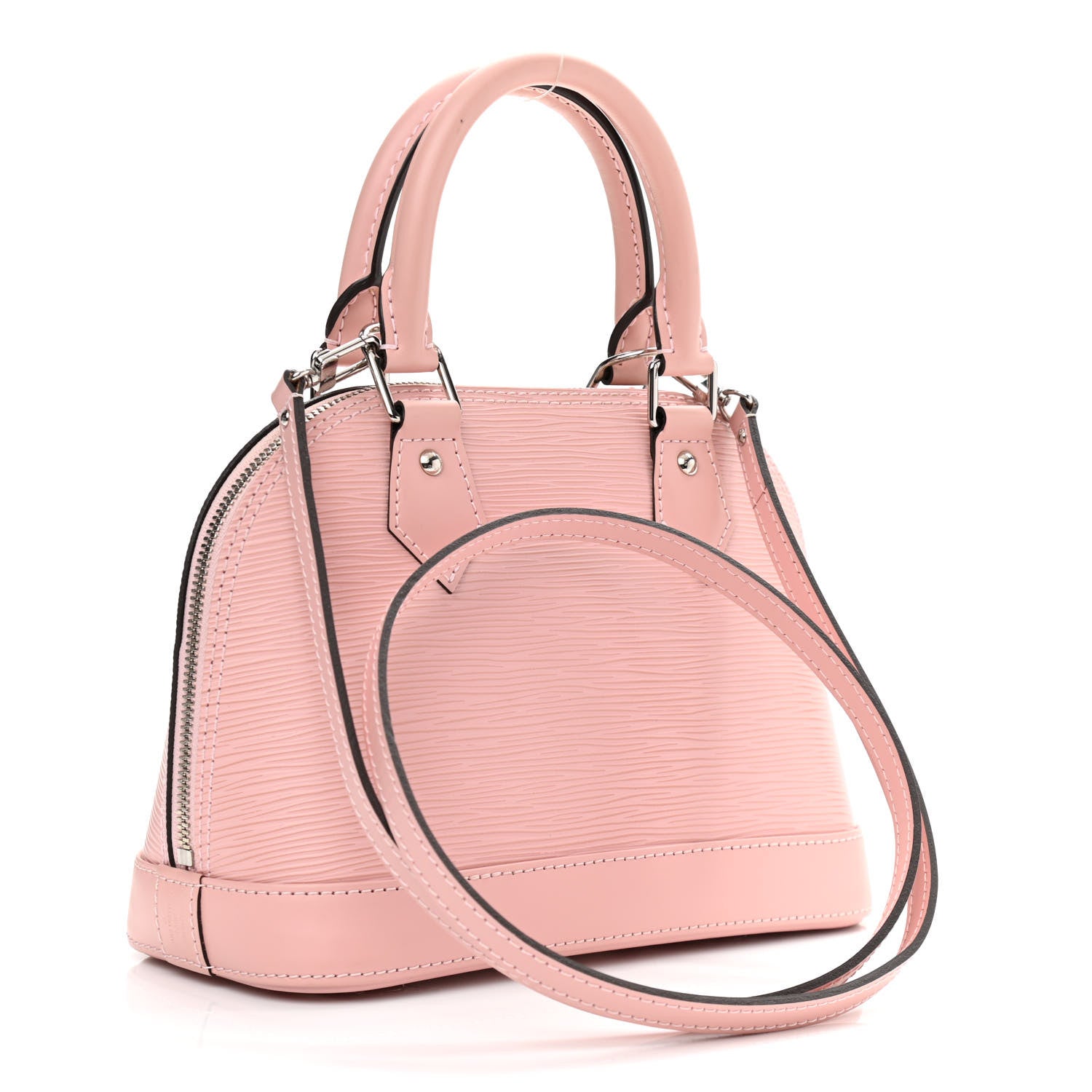 Louis Vuitton Epi Alma BB Rose Ballerine 3 of 9