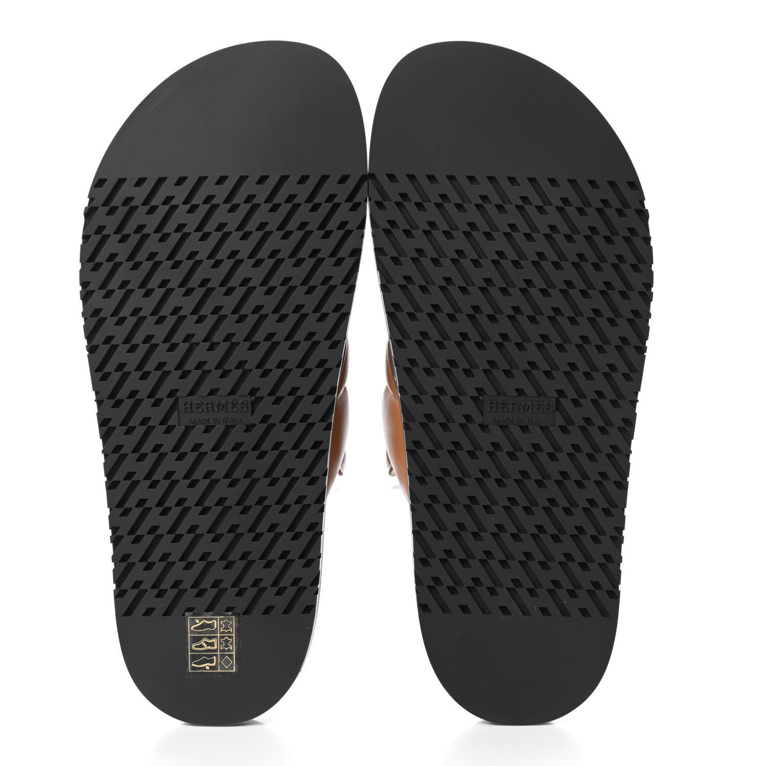 Hermes Nappa Extra Sandals 39 Gold 5 of 8