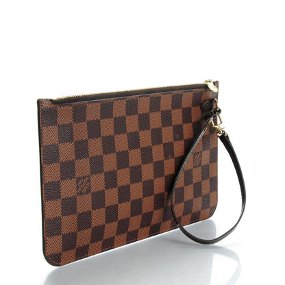 Louis Vuitton Damier Ebene Neverfull MM GM Pochette 3 of 8