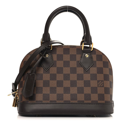Louis Vuitton Damier Ebene Alma BB 1 of 10