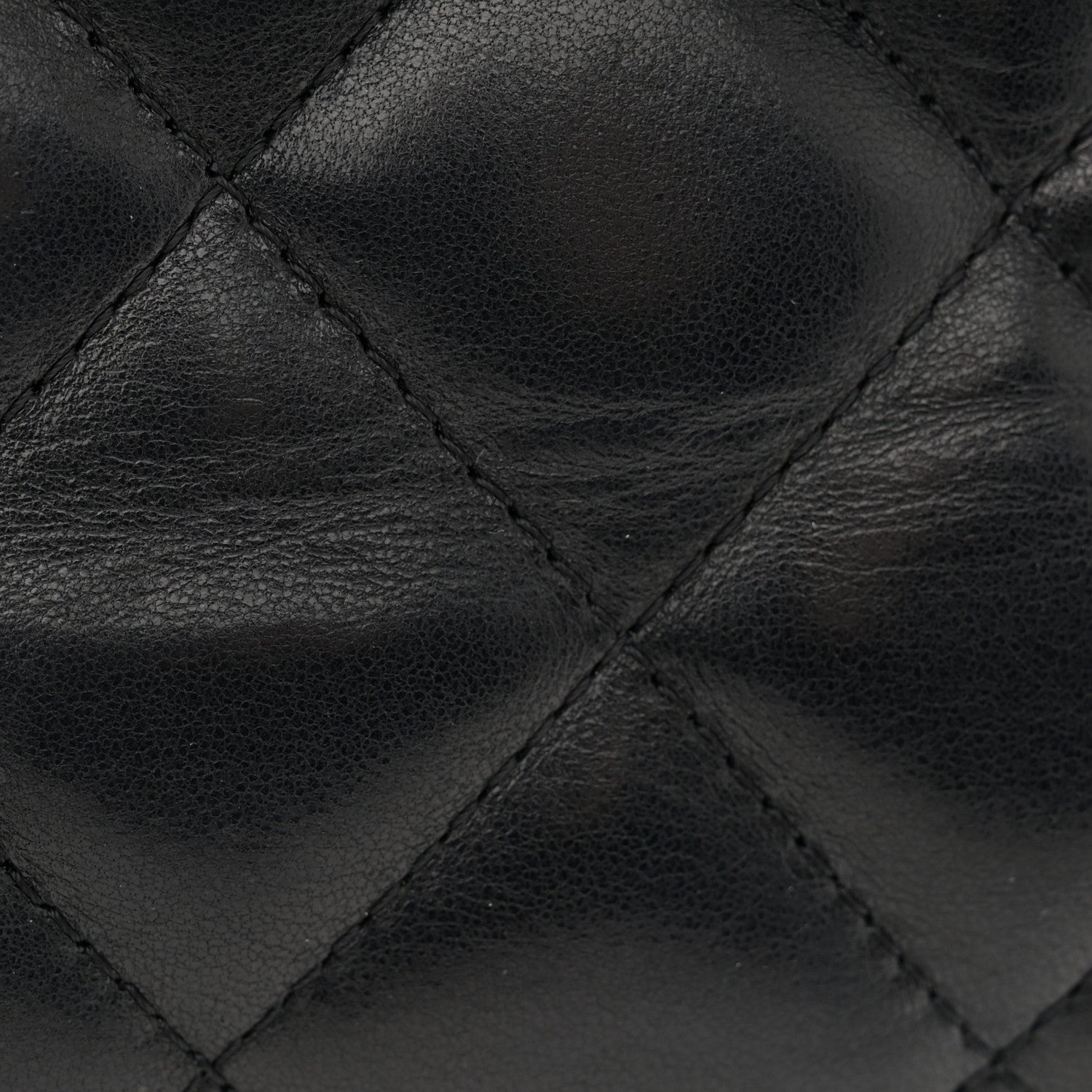 Chanel Lambskin Quilted Jumbo Single Flap Black 12 of 15