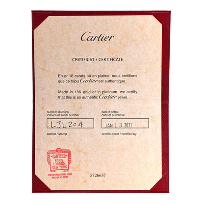 Cartier 18K Yellow Gold LOVE Bracelet 17 7 of 8